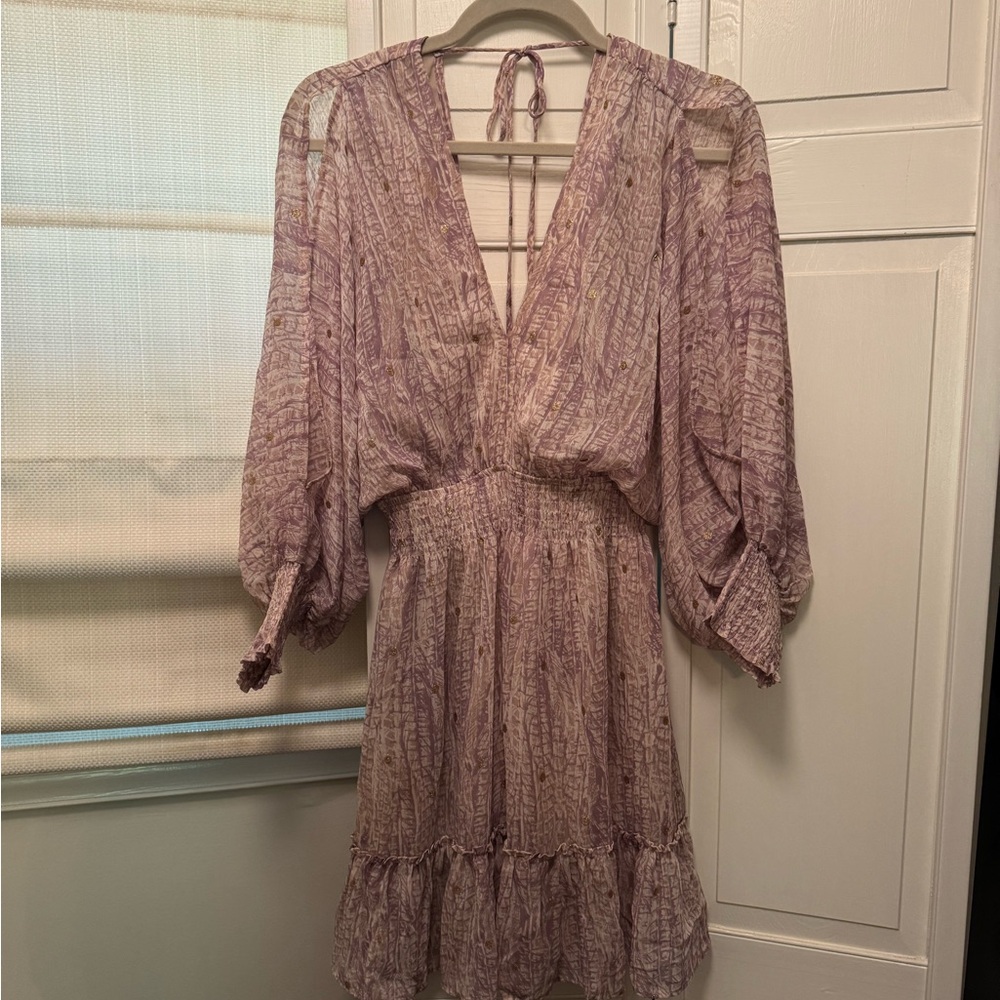 Elegant Purple Women's Dress